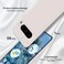 GiiYoon Silicone Case Compatible with Google Pixel 8 Pro Full Body Silky Soft Touch Phone Case with Camera Protection Shockproof Cover with Microfiber Lining Off White