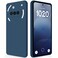 GiiYoon Silicone Case Compatible with Nothing Phone 3a Full Body Silky Soft Touch Phone Case with Camera Protection Shockproof Cover with Microfiber Lining Blue