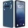 GiiYoon Silicone Case Compatible with Nothing Phone 3a Full Body Silky Soft Touch Phone Case with Camera Protection Shockproof Cover with Microfiber Lining Blue
