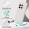 GiiYoon Silicone Case Compatible with OnePlus 11 Full Body Silky Soft Touch Phone Case with Camera Protection Shockproof Cover with Microfiber Lining White