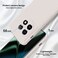 GiiYoon Silicone Case Compatible with OnePlus 11 Full Body Silky Soft Touch Phone Case with Camera Protection Shockproof Cover with Microfiber Lining White