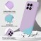 GiiYoon Silicone Case Compatible with Oneplus 13 Full Body Silky Soft Touch Phone Case with Camera Protection Shockproof Cover with Microfiber Lining Purple