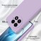 GiiYoon Silicone Case Compatible with Oneplus 13 Full Body Silky Soft Touch Phone Case with Camera Protection Shockproof Cover with Microfiber Lining Purple