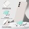 GiiYoon Silicone Case Compatible with Samsung Galaxy A14 5G4G Full Body Silky Soft Touch Phone Case with Camera Protection Shockproof Cover with Microfiber Lining Off White