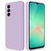 GiiYoon Silicone Case Compatible with Samsung Galaxy A26 5G Full Body Silky Soft Touch Phone Case with Camera Protection Shockproof Cover with Microfiber Lining Purple
