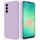 GiiYoon Silicone Case Compatible with Samsung Galaxy A26 5G Full Body Silky Soft Touch Phone Case with Camera Protection Shockproof Cover with Microfiber Lining Purple