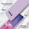 GiiYoon Silicone Case Compatible with Samsung Galaxy S10 Full Body Silky Soft Touch Phone Case with Camera Protection Shockproof Cover with Microfiber Lining Purple