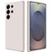 GiiYoon Silicone Case Compatible with Samsung Galaxy S25 Ultra Full Body Silky Soft Touch Phone Case with Camera Protection Shockproof Cover with Microfiber Lining Off White