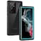 Lanhiem for Samsung Galaxy S22 Ultra Case IP68 Waterproof Dustproof with Builtin Screen Protector Heavy Duty Full Body Protective Phone Case for Samsung S22 Ultra 5G BlueClear