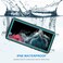 Lanhiem for Samsung Galaxy S22 Ultra Case IP68 Waterproof Dustproof with Builtin Screen Protector Heavy Duty Full Body Protective Phone Case for Samsung S22 Ultra 5G BlueClear