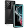 Lanhiem for Samsung Galaxy S22 Ultra Case IP68 Waterproof Dustproof with Builtin Screen Protector Heavy Duty Full Body Protective Phone Case for Samsung S22 Ultra 5G BlueClear