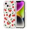 MOSNOVO for iPhone 1314 Case Military Grade 66ft Drop Tested Clear with Cute Cherry Design