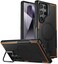 Poetic Neon Case Compatible with Galaxy S24 Ultra 68 Builtin Camera Stand Compatible with MagSafe Dual Layer Rugged Slim Shockproof Protective Cover Black