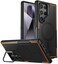 Poetic Neon Case Compatible with Galaxy S24 Ultra 68 Builtin Camera Stand Compatible with MagSafe Dual Layer Rugged Slim Shockproof Protective Cover Black