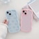 QLTYPRI Bow Case for iPhone 16 Pro Max Clear Cute Ribbon Bow Phone Case Curly Wavy Aesthetic Phone Case Slim Soft Transparent Shockproof Protective Cover for Women Girls Light Blue