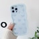 QLTYPRI Bow Case for iPhone 16 Pro Max Clear Cute Ribbon Bow Phone Case Curly Wavy Aesthetic Phone Case Slim Soft Transparent Shockproof Protective Cover for Women Girls Light Blue
