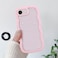 QLTYPRI Bow Case for iPhone 17e iPhone 16e Clear Cute Ribbon Bow Phone Case Curly Wavy Aesthetic Phone Case Slim Soft Transparent Shockproof Protective Cover for Women Girls Pink