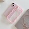 QLTYPRI Bow Case for iPhone 17e iPhone 16e Clear Cute Ribbon Bow Phone Case Curly Wavy Aesthetic Phone Case Slim Soft Transparent Shockproof Protective Cover for Women Girls Pink