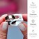 Rinfit Smart Ring Protector Silicone Ring Enhancer for Active Lifestyle and Gym SportFit US Design Patent White Size 6