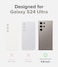 Ringke Fusion for Samsung Galaxy S24 Ultra Case Always Look Classy UV Coating for Scratch Discoloration Resistant Shockproof Air Pockets Clear