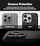 Ringke Onyx for iPhone 15 Pro Case Feels Good in The Hand Oil Dirt Resistant Individual Lens Covers for Cameras NonSlip Enhanced Grip Lightweight Cover Gray