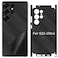 SUKIDIOVQ for Galaxy S25 Ultra Skin Wrap Carbon Fiber Phone Sticker Vinyl Ultra Thin Slim Decal Film Protective for Back Side Borders Honeycomb Pattern Galaxy S25 Ultra