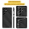 SUKIDIOVQ for Galaxy S25 Ultra Skin Wrap Carbon Fiber Phone Sticker Vinyl Ultra Thin Slim Decal Film Protective for Back Side Borders Honeycomb Pattern Galaxy S25 Ultra