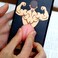 TRADAY Funny Ugly Compatible with for iPhone 1314 Ridiculous Weird Ugliest Crazy Peach Phone Case