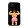 TRADAY Funny Ugly Phone Case Compatible with iPhone 14 Plus Ridiculous Weird Ugliest Crazy Peach Case