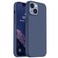 Vooii Compatible with iPhone 14 CaseSilky Touch Premium Liquid Silicone Soft AntiScratch Microfiber Lining Ultra Slim Shockproof Protective Case for iPhone 14 Navy Blue