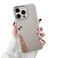 ZTOFERA Mirror Case for iPhone 16 Pro Mirror for Girls Women Makeup Cute Glossy Hard BackClear Soft TPU Bumper Slim Fit AntiDrop Shockproof Protective Case for iPhone 16 Pro