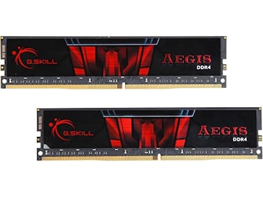 G.SKILL GSKILL AEGIS Series DDR4 RAM XMP 32GB 2x16GB 3000MTs CL16181838 135V Intel AMD Desktop Computer Memory UDIMM F43000C16D32GISB