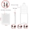 BIAJIYA Card Holder for Back of Phone RFID 5 Pull Credit Card Cash Cell Wallet Pocket Canva Leather Case for Smartphones Black