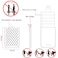 BIAJIYA Card Holder for Back of Phone RFID 5 Pull Credit Card Cash Cell Wallet Pocket Canva Leather Case for Smartphones Black