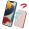 Cavor Compatible with Magsafe Wallet for Magnetic Wallet for iPhone 1716 Pro Max14 Pro1514 Plus1312 Mag Safe Card HolderPhone Case Credit for iPhone 151312Pink