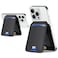 Cavor Compatible with Magsafe Wallet Magnetic Phone Magsafe Wallet 1716 Pro Max14 Pro1514 Plus1312 MagSafe Card HolderMag safe Card HolderBlack