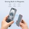 FINPAC MagSafe Wallet Magnetic Card Wallet Holder for iPhone 171615141312 Series Safe RFID Blocking Slim Leather 6 Card Holder for Women Men Starlight Purple