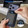 GSOIAX for MagSafe Wallet Magnetic Wallet for Phone with Adjustable Stand Lightweight Leather Magnetic Card Holder for iPhone 171615141312 Series Not for iPhone 1312 Mini Black