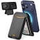GSOIAX for MagSafe Wallet Magnetic Wallet for Phone with Adjustable Stand Lightweight Leather Magnetic Card Holder for iPhone 171615141312 Series Not for iPhone 1312 Mini Black