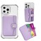 M-Plateau MPlateau Card Holder Phone Wallet Stick on With Slim 3M Sticker Match iPhone 14 Pro Case And Most Smartphones Lavender