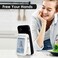 M-Plateau MPlateau Phone Wallet Stick on PU Leather Card Holder with Zipper Pocket Compatible with iPhone Case White