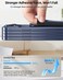 ExtreLife Phone Card Holder Leather Phone Wallet Stick On Stronger Adhesive Card Holder for Back of Phone Credit Card Holder for Phone Case iPhone Samsung Android RFID Blocking Fit 7 Cards Navy Blue