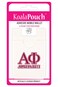 Sorority Shop Alpha Phi Koala Pouch Adhesive Cell Phone Wallet with APhi Greek Letter Design