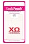 Sorority Shop Chi Omega Koala Pouch Adhesive Cell Phone Wallet with XO Greek Letter Design