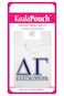 Sorority Shop Delta Gamma Koala Pouch Adhesive Cell Phone Wallet with DG Greek Letter Design