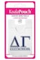 Sorority Shop Delta Gamma Koala Pouch Adhesive Cell Phone Wallet with DG Greek Letter Design