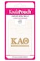 Sorority Shop Kappa Alpha Theta Koala Pouch Adhesive Cell Phone Wallet with KAT Greek Letter Design