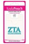 Sorority Shop Zeta Tau Alpha Koala Pouch Adhesive Cell Phone Wallet with ZTA Greek Letter Design