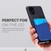 Wallaroo Wallets Wallaroo Premium Leather Cell Phone Wallet Stick On Android and iPhone Wallet and Card Holder for Women and Men Durable with NonSlip Lining Secures Up to 3 Cards