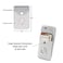 YUNCE Cell Phone Card Holder RFID Ring Stand Stick on Wallet Card Holder for Back of Phone for iPhone Android and All Smartphones Adhesive Credit Card Holder for Cell PhonePolyester Grey